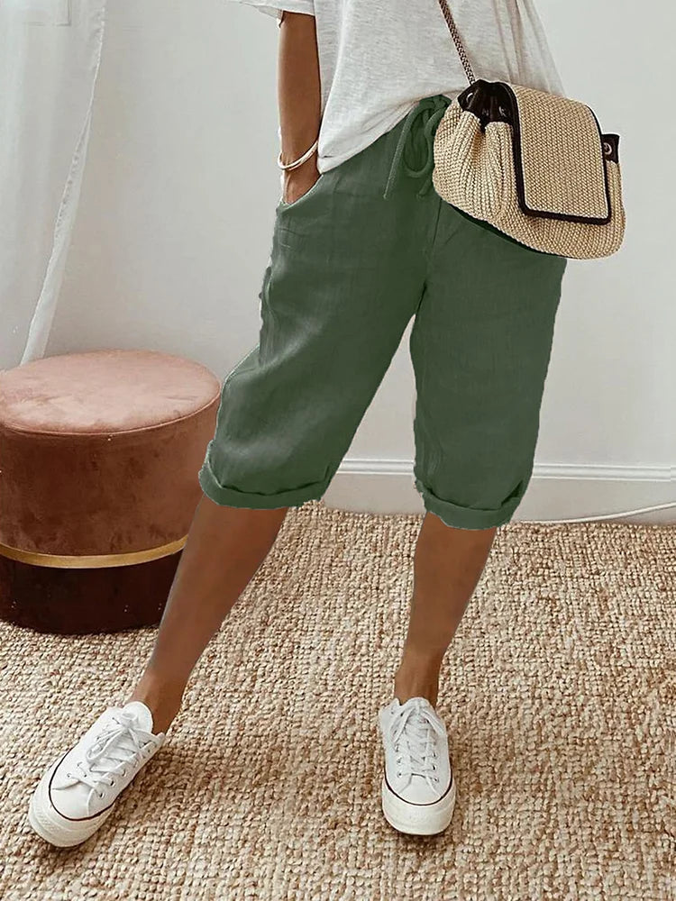 Women's Tailored Shorts | High-Waisted Casual Summer