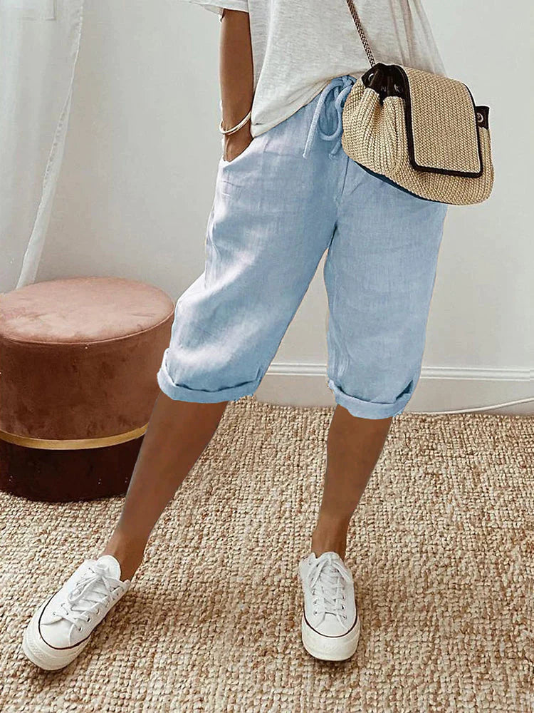 Women's Tailored Shorts | High-Waisted Casual Summer