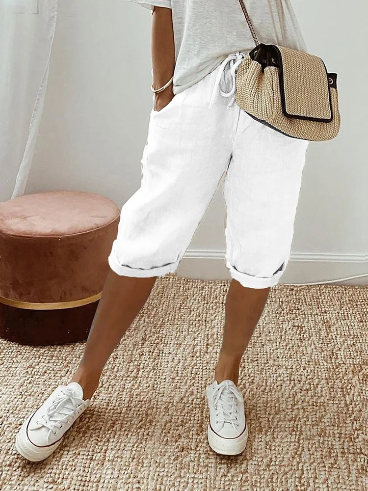Women's Tailored Shorts | High-Waisted Casual Summer