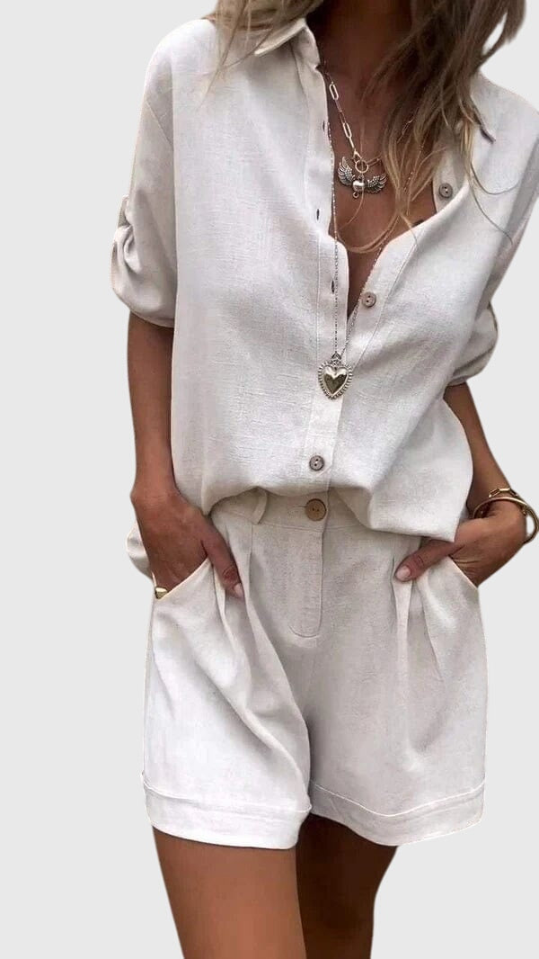 Women's Tailored Shorts | Long-Sleeve Coastal