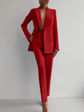 Women's Tailored Trousers | High-Waisted Wide-Leg Summer