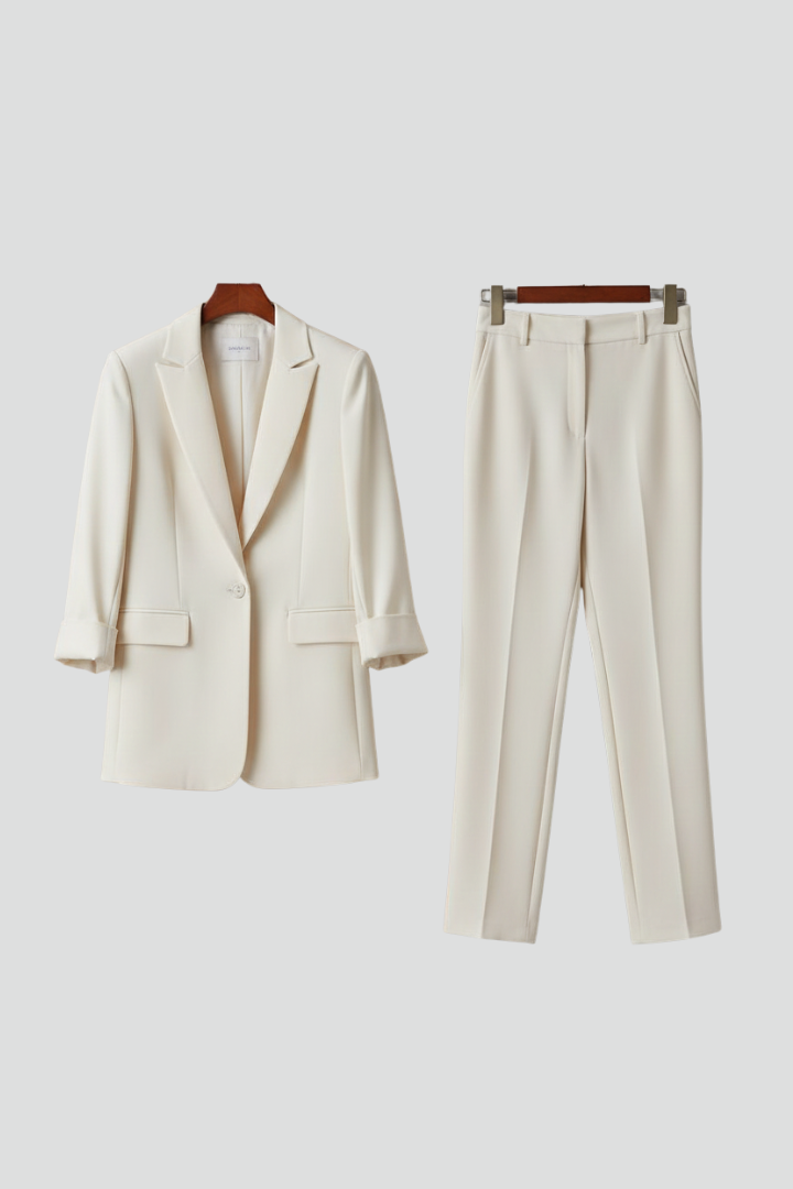 Women's Tailored Trousers | High-Waisted Wide-Leg Summer