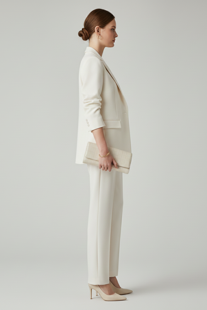 Women's Tailored Trousers | High-Waisted Wide-Leg Summer