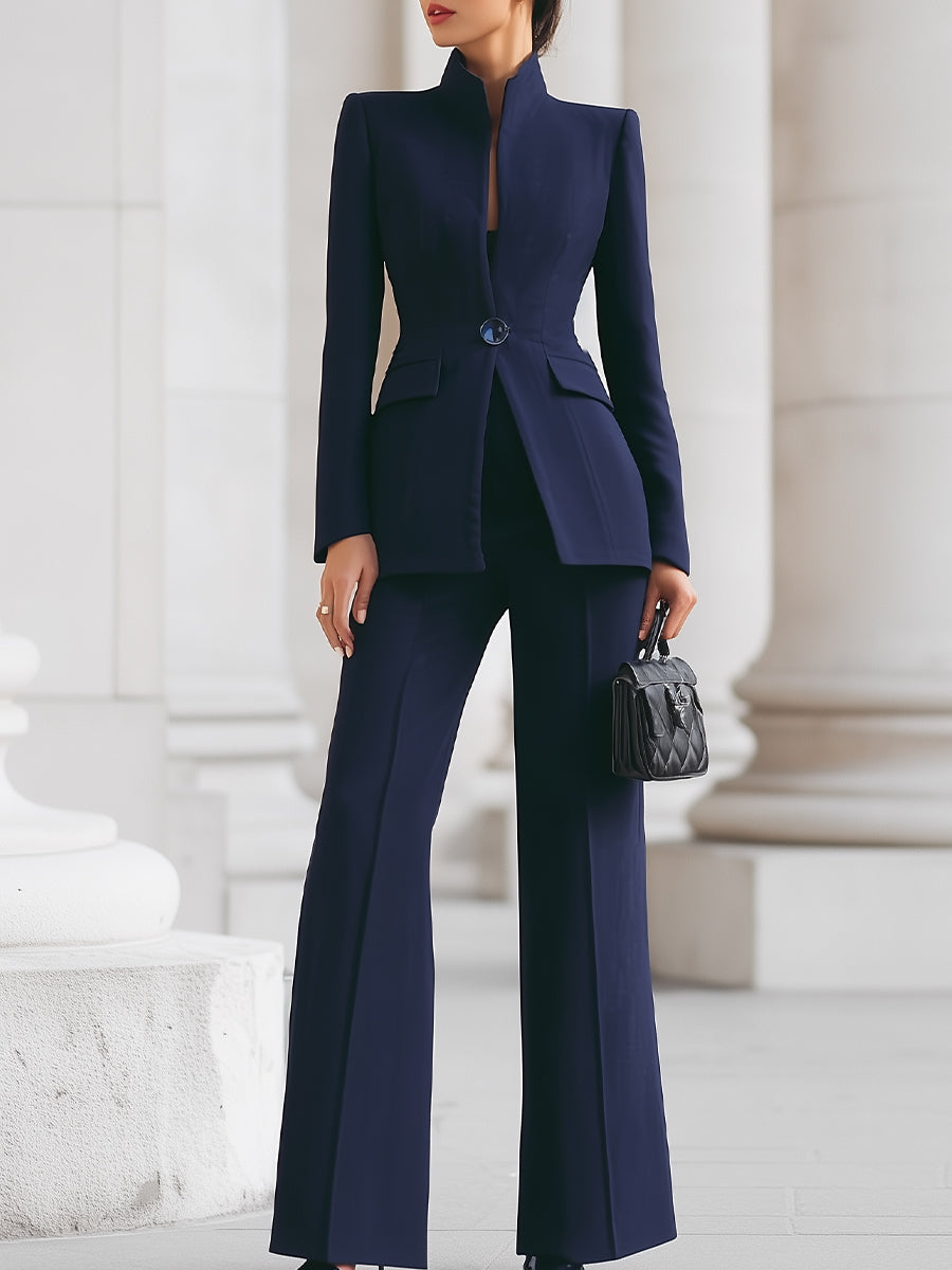 Women's Tailored Trousers | High-Waisted Wide-Leg Summer
