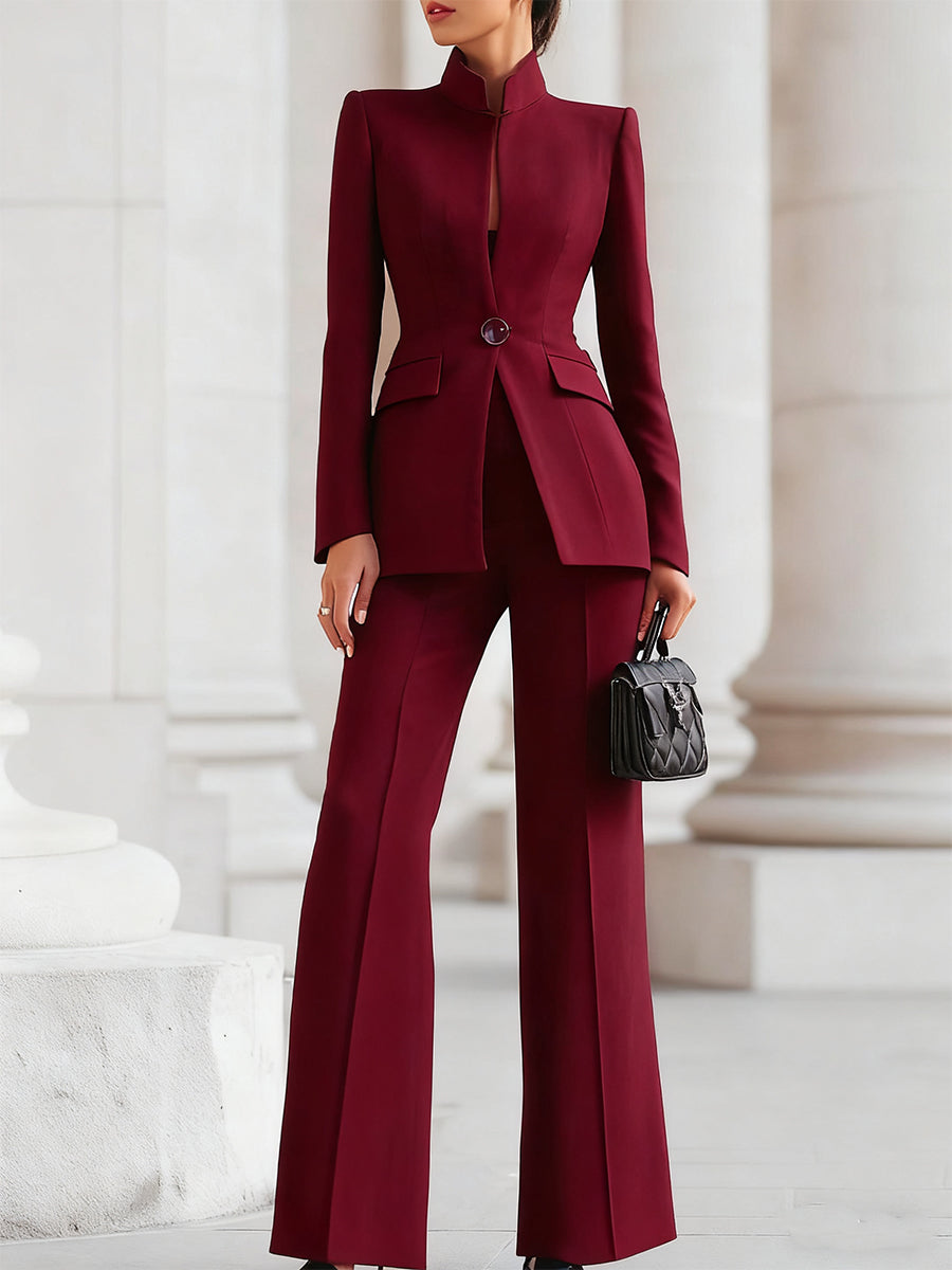 Women's Tailored Trousers | High-Waisted Wide-Leg Summer