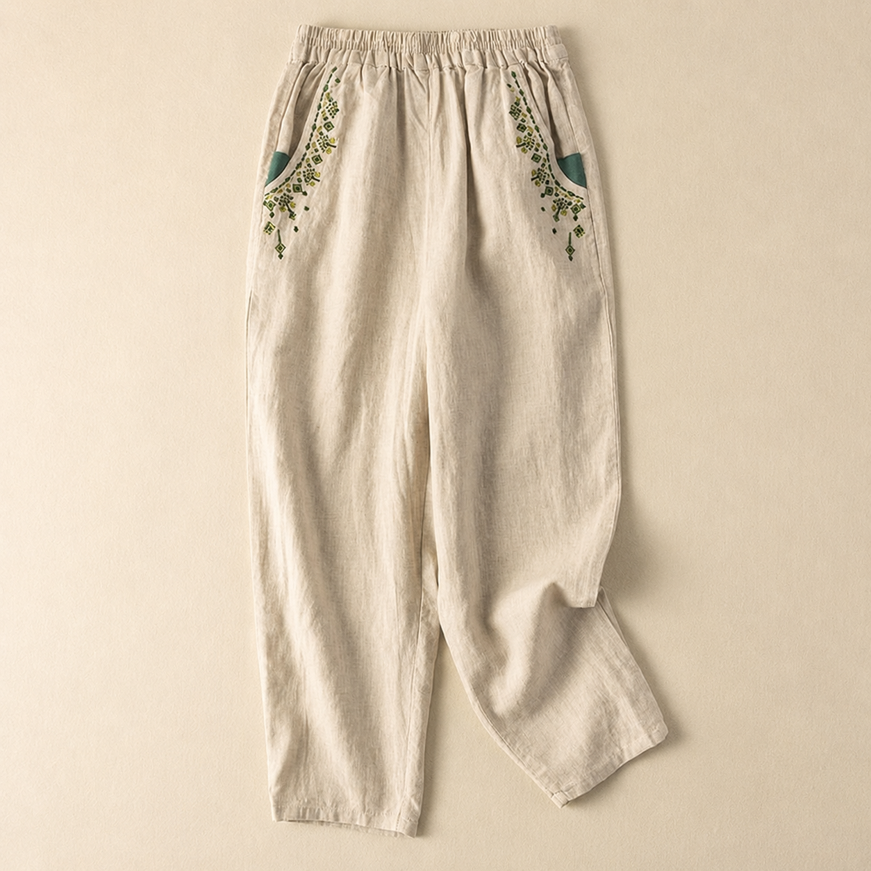 Women's Tailored Trousers | High-Waisted Wide-Leg Summer
