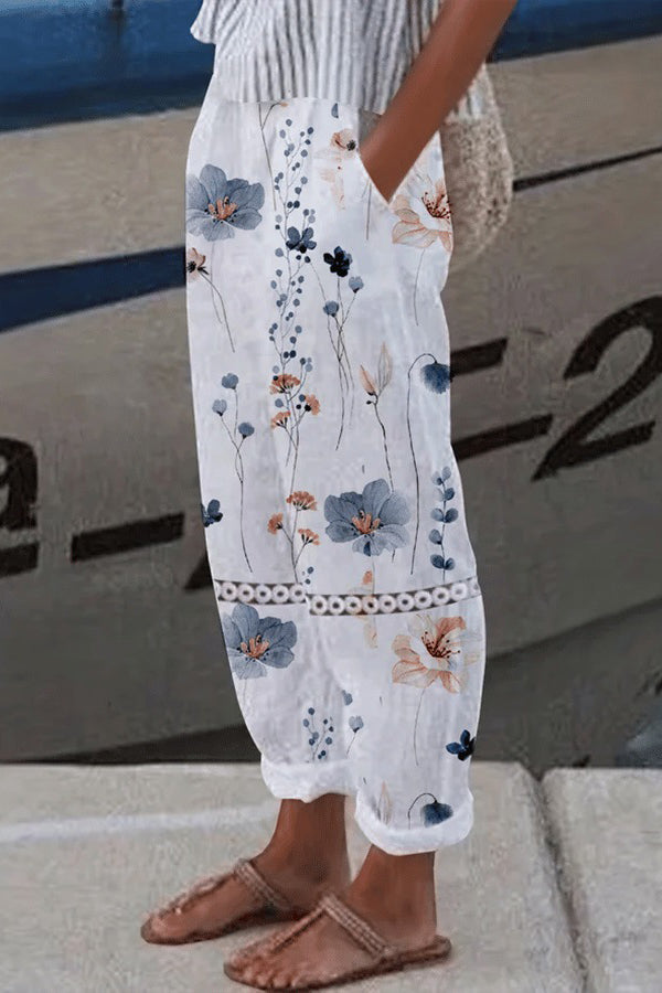 Women's Tailored Trousers | High-Waisted Wide-Leg Summer