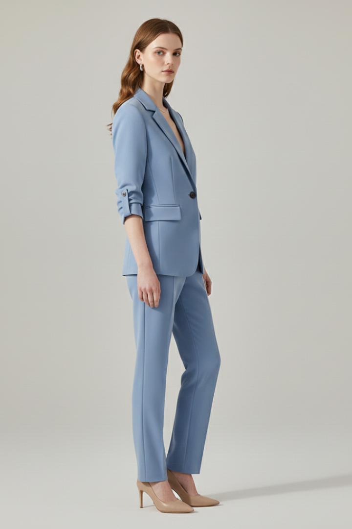 Women's Tailored Trousers | High-Waisted Wide-Leg Summer