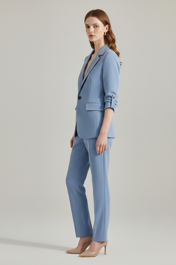 Women's Tailored Trousers | High-Waisted Wide-Leg Summer