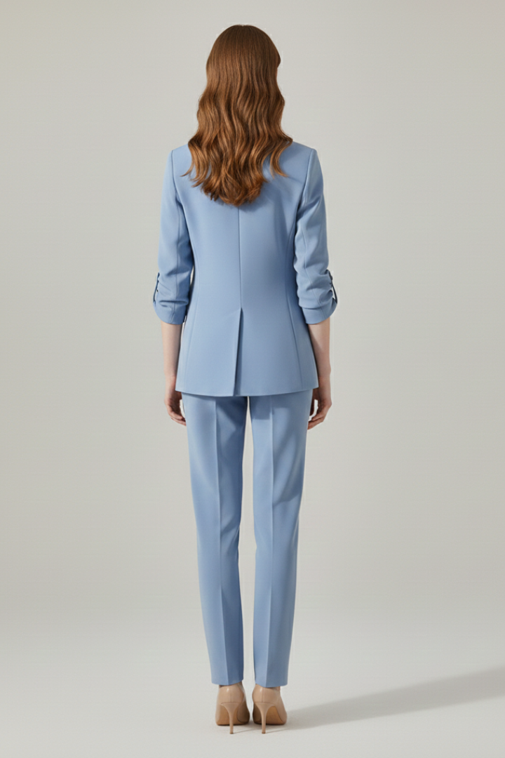 Women's Tailored Trousers | High-Waisted Wide-Leg Summer