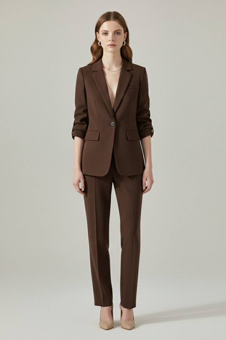 Women's Tailored Trousers | High-Waisted Wide-Leg Summer