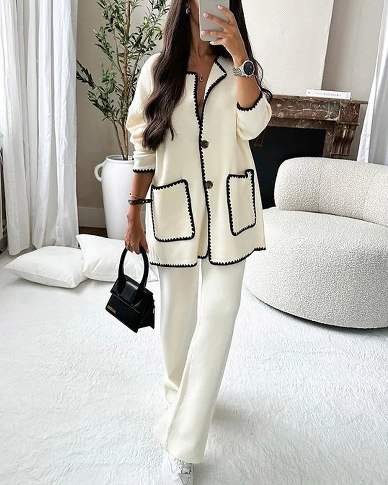 Women's Tailored Trousers | High-Waisted Wide-Leg Summer