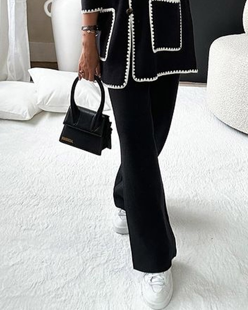 Women's Tailored Trousers | High-Waisted Wide-Leg Summer