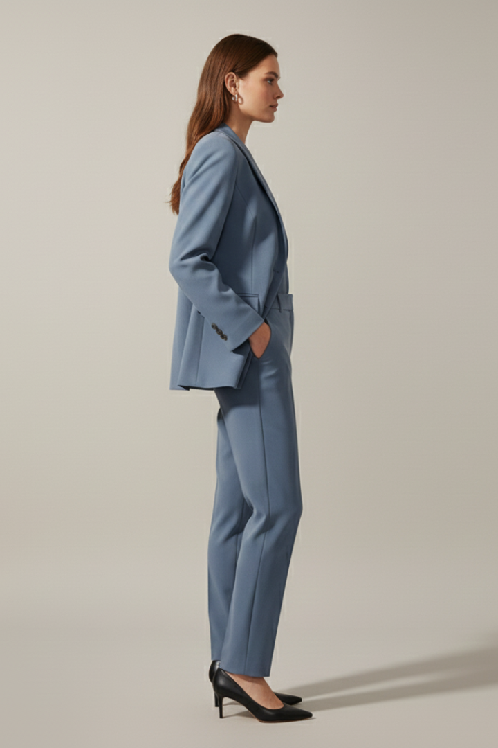 Women's Tailored Trousers | High-Waisted Wide-Leg Summer