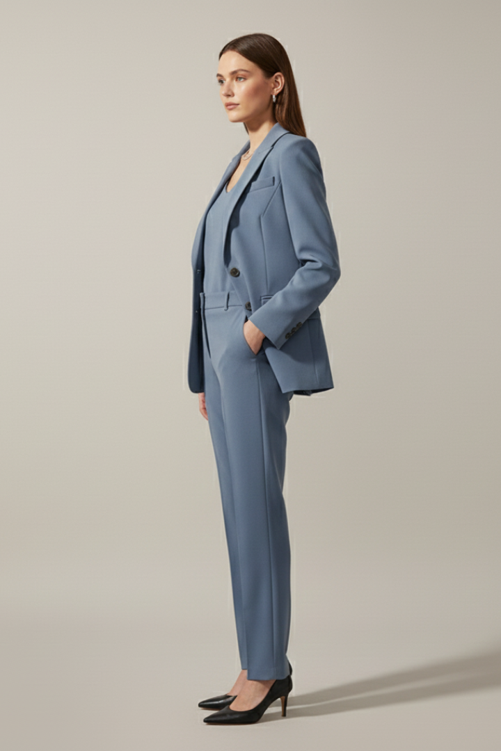 Women's Tailored Trousers | High-Waisted Wide-Leg Summer