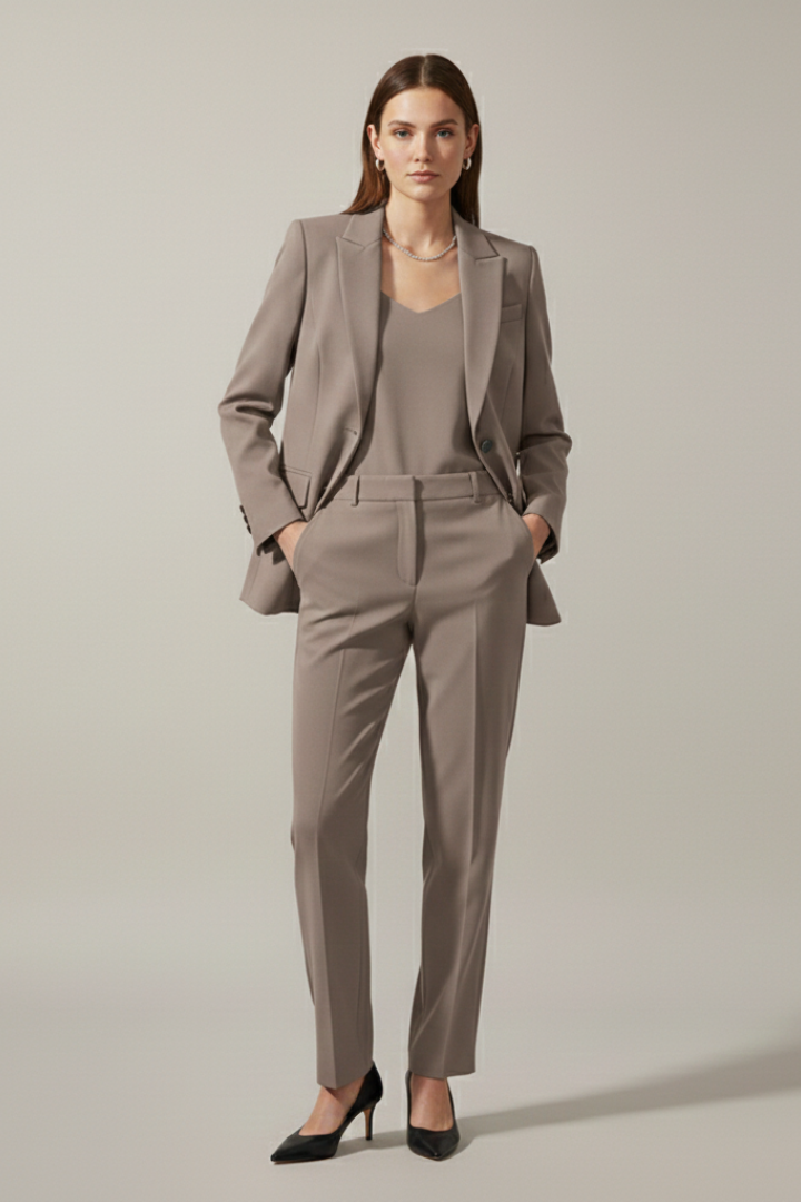 Women's Tailored Trousers | High-Waisted Wide-Leg Summer