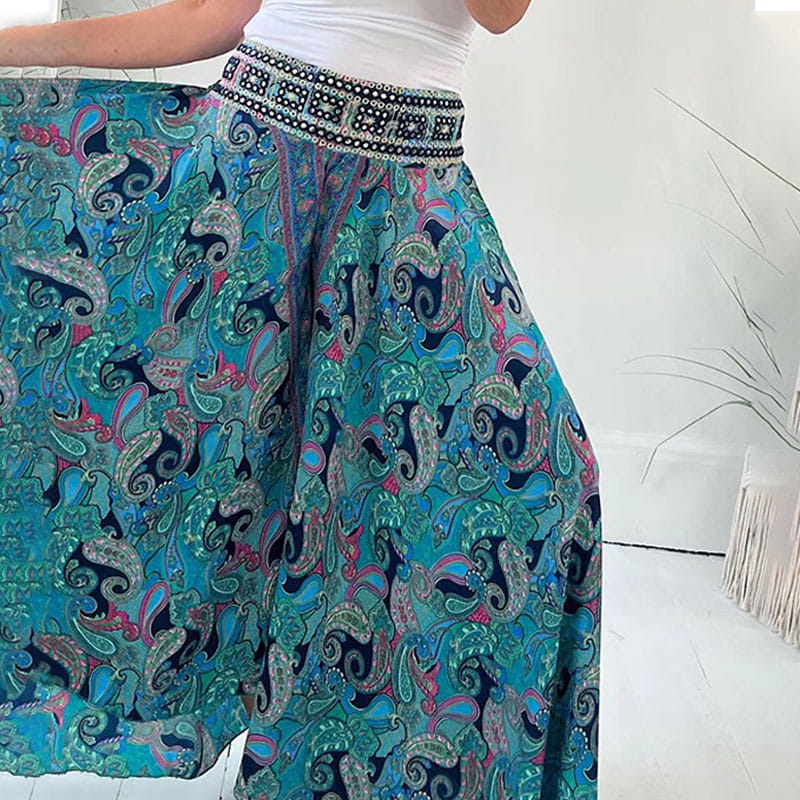 Women's Tailored Trousers | Printed Boho