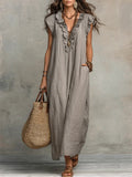 Women's Vacation Maxi Dress | Bohemian Day-to-Night