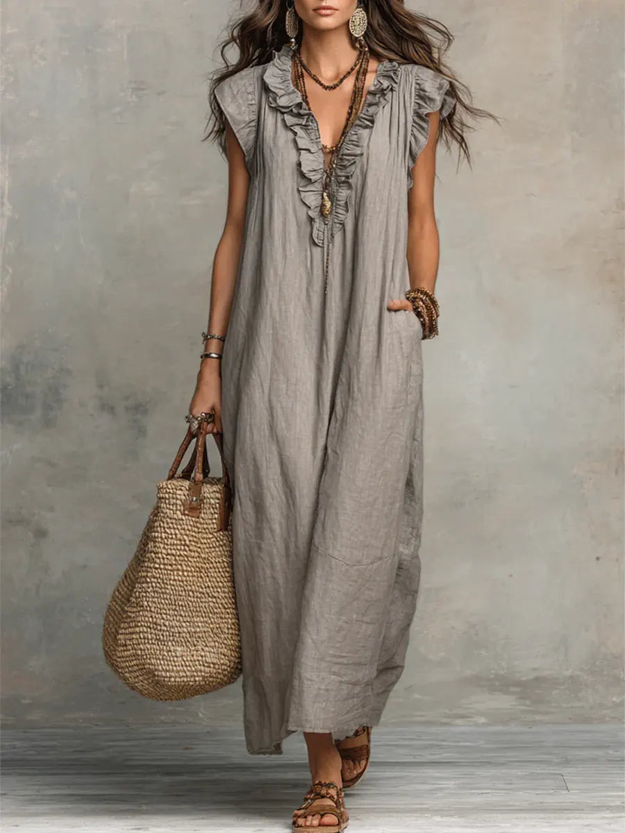 Women's Vacation Maxi Dress | Bohemian Day-to-Night