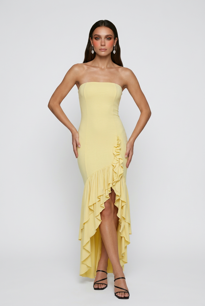 Women's Vacation Maxi Dress | Off-Shoulder Vibrant