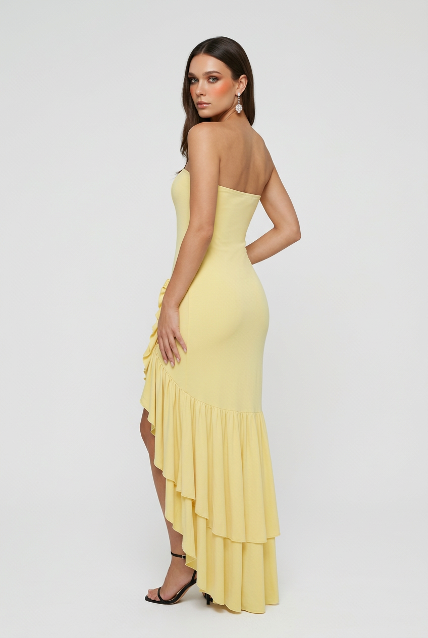 Women's Vacation Maxi Dress | Off-Shoulder Vibrant