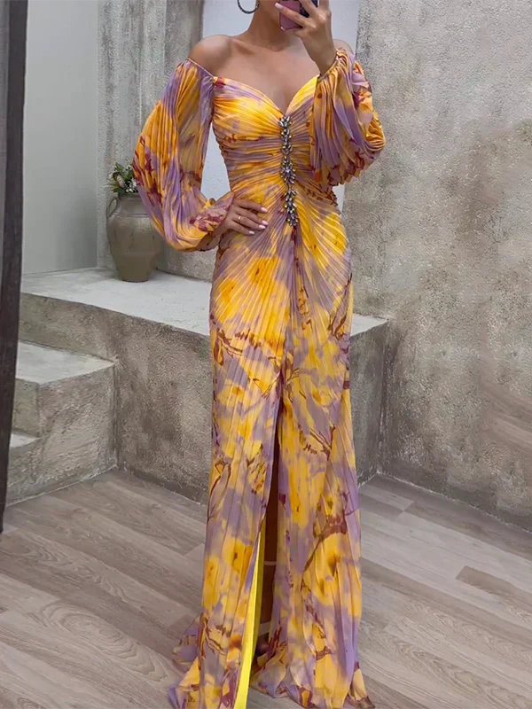 Women's Wedding Guest Gown | Maxi Coastal