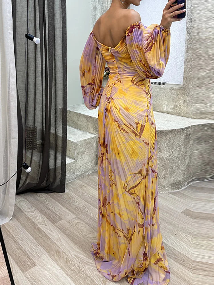 Women's Wedding Guest Gown | Maxi Coastal