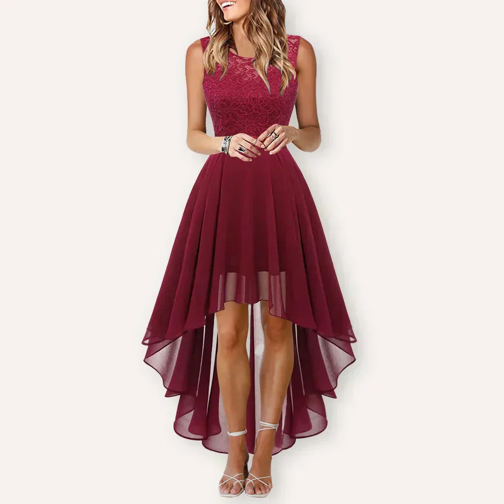 Women's Wedding Guest Gown | Sleeveless Coastal