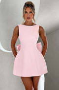 Women's Wedding Guest Gown | Sleeveless Mini