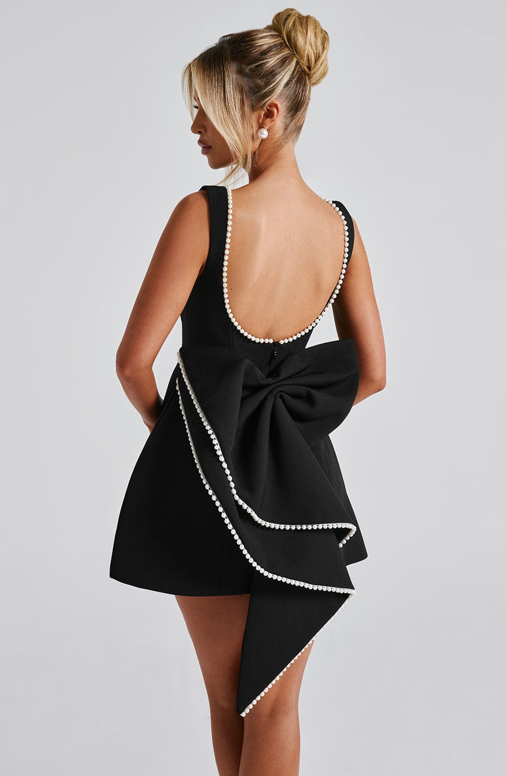 Women's Wedding Guest Gown | Sleeveless Mini