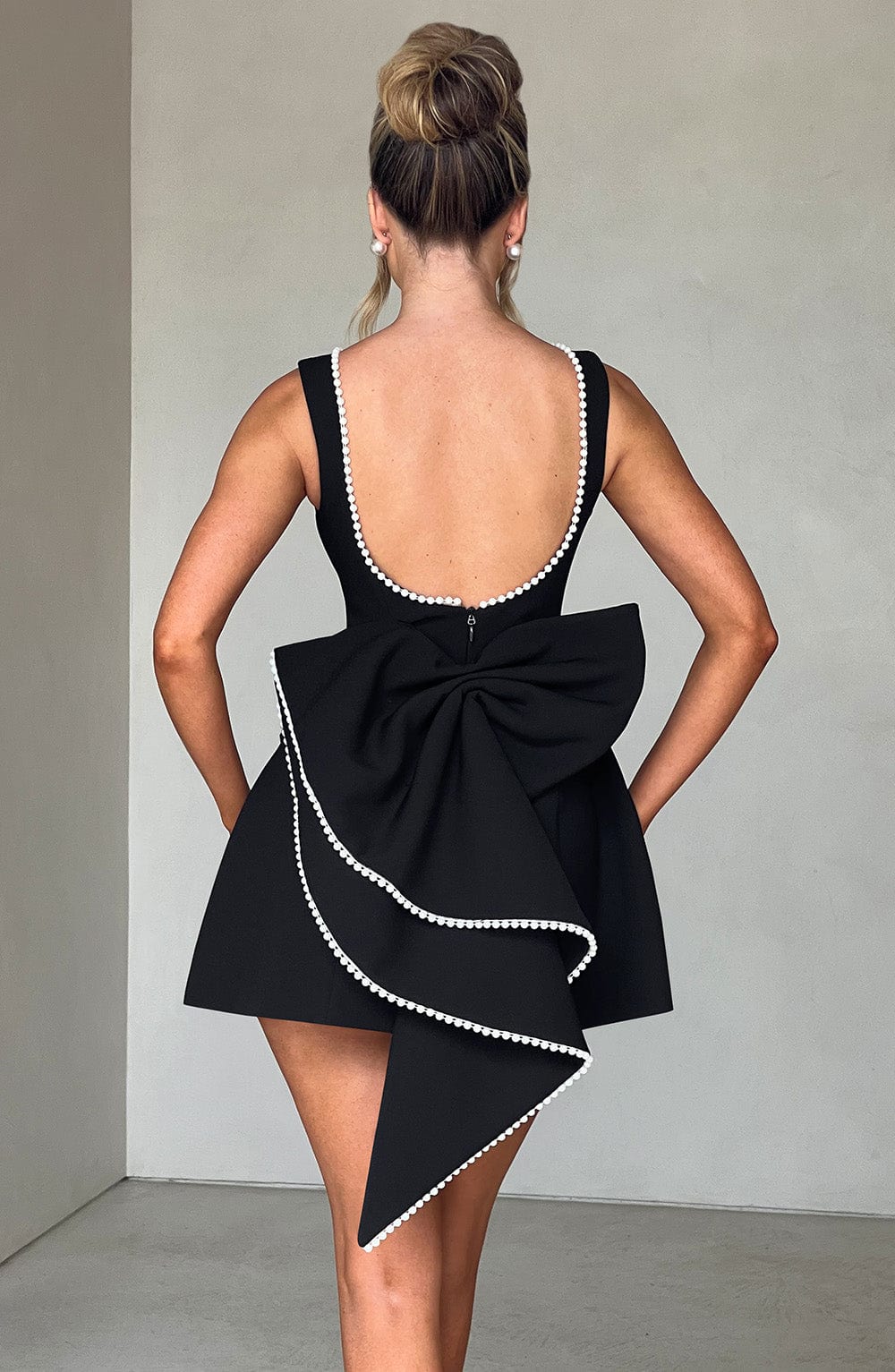 Women's Wedding Guest Gown | Sleeveless Mini
