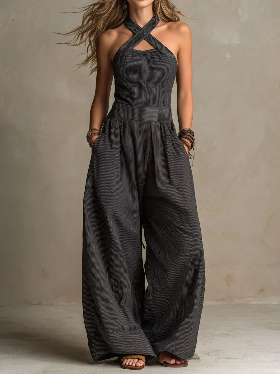Women's Wide-Leg Jumpsuit | Linen Everyday