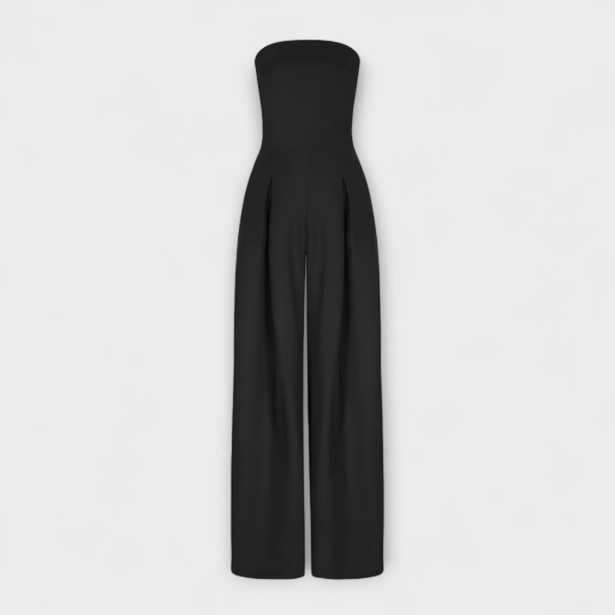Women's Wide-Leg Jumpsuit | Strapless Garden-Party