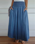 Women's Wide-Leg Pants | Printed Relaxed
