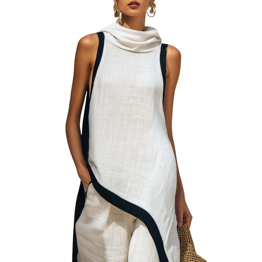 Women's Wide-Leg Trousers | High-Waisted Summer