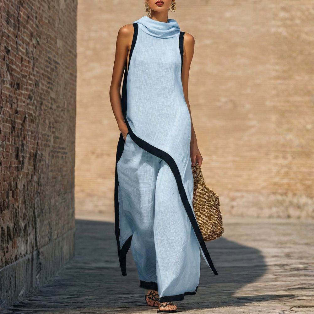 Women's Wide-Leg Trousers | High-Waisted Summer