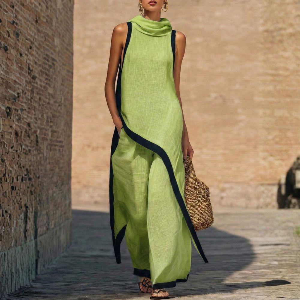 Women's Wide-Leg Trousers | High-Waisted Summer