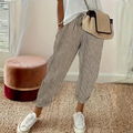 Women's Wide-Leg Trousers | High-Waisted Summer