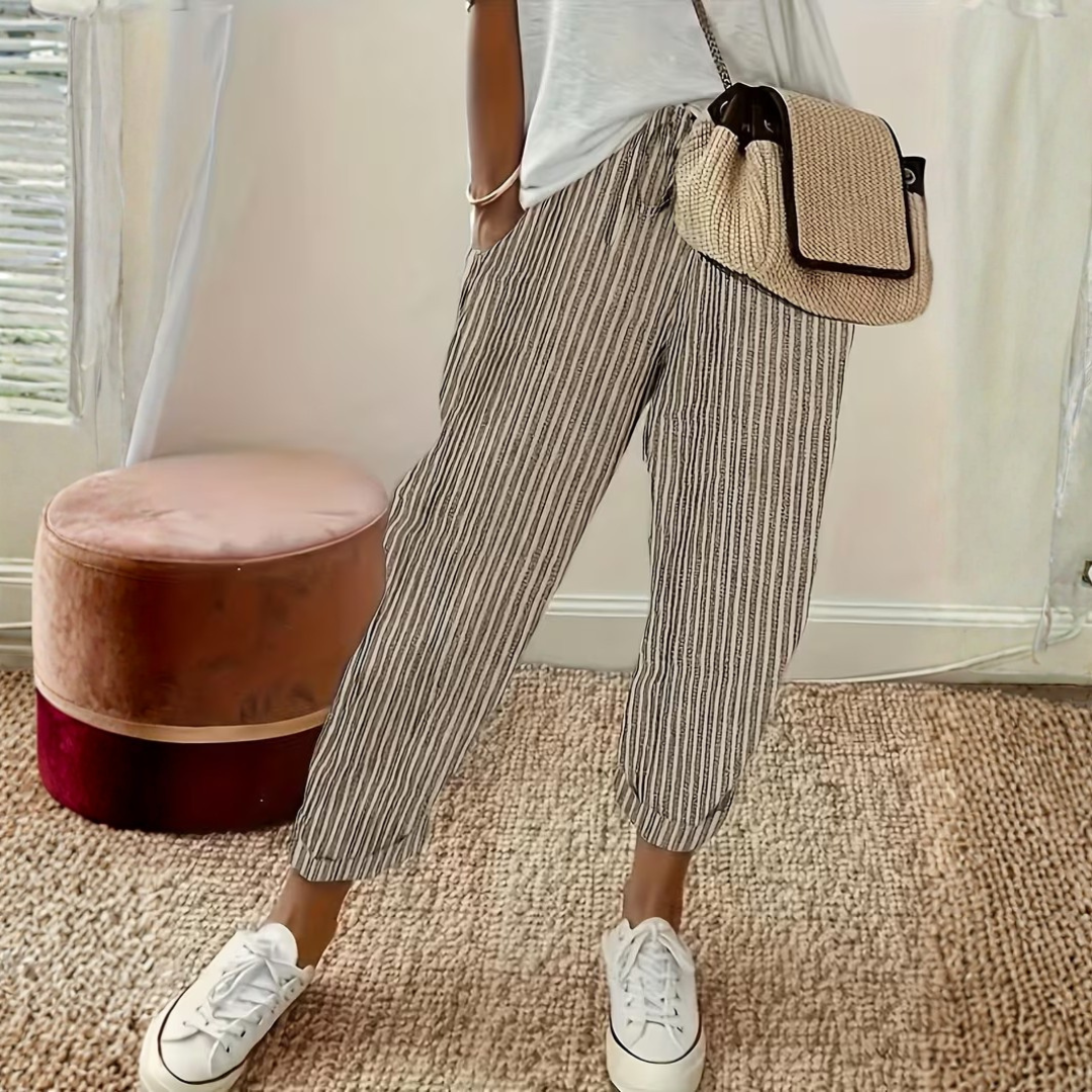 Women's Wide-Leg Trousers | High-Waisted Summer