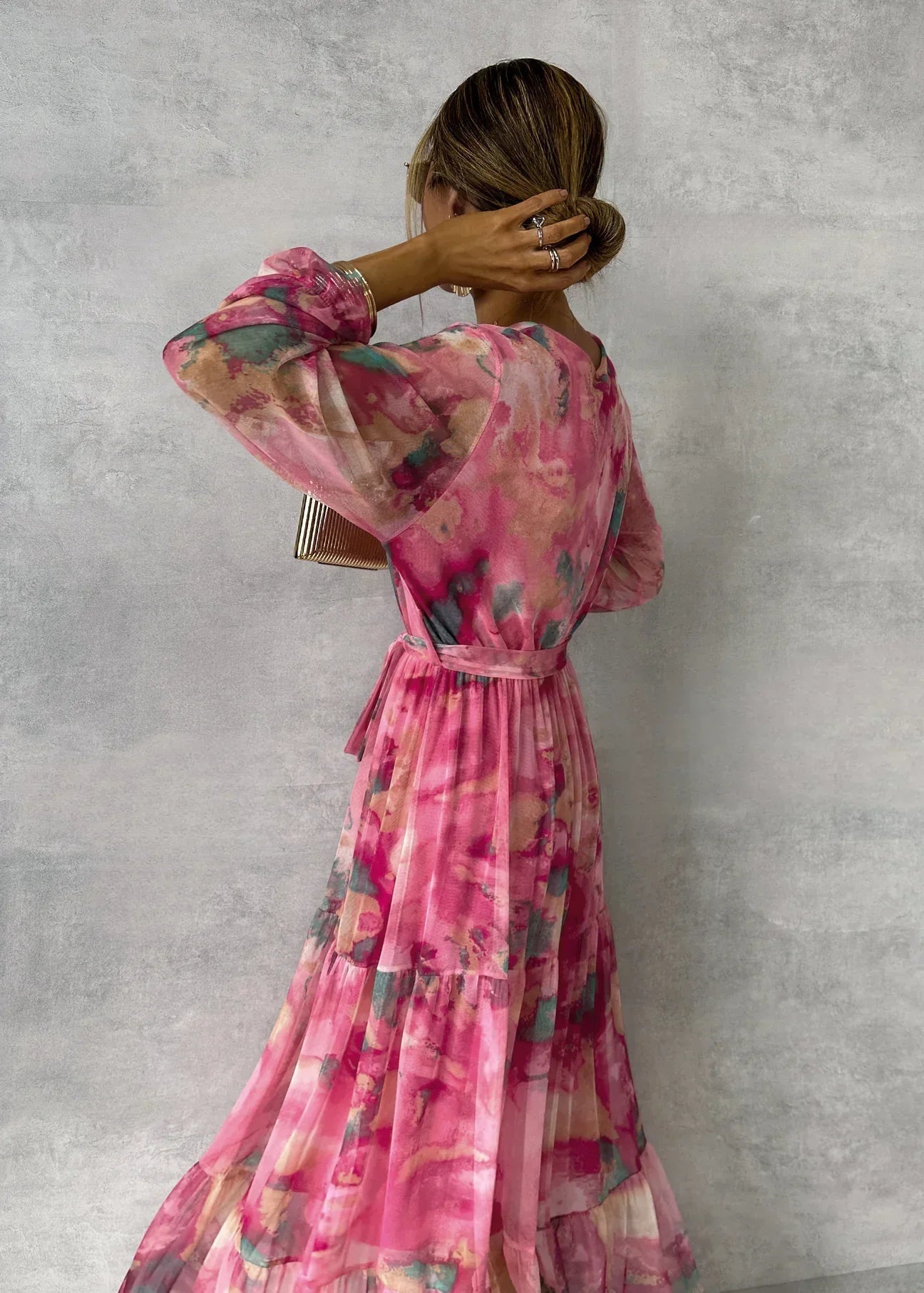 Women's Wrap Dress | Floral Printed Summer