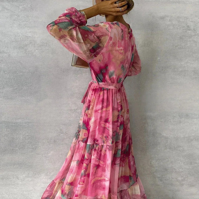 Women's Wrap Dress | Floral Summer Casual