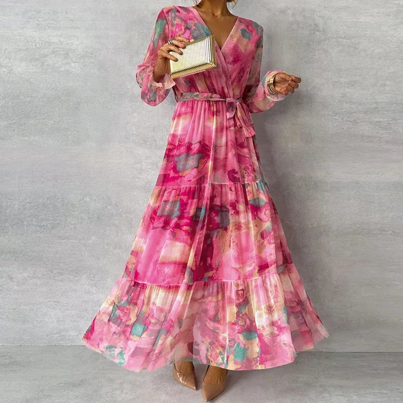 Women's Wrap Dress | Floral Summer Casual